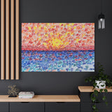 Criss-Cross Gallery Grade Canvas Print