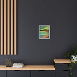 A Path Beyond Framed Matte Canvas