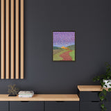 Round About Framed Matte Canvas
