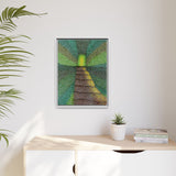 A Path Ahead Series Matte Framed Canvas