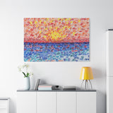 Criss-Cross Gallery Grade Canvas Print
