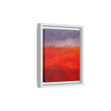 The Red Hill Matte Framed Canvas