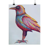 Primary Crow Matte Print
