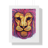Framed Leo Poster