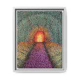 A Path Ahead Series Matte Framed Canvas