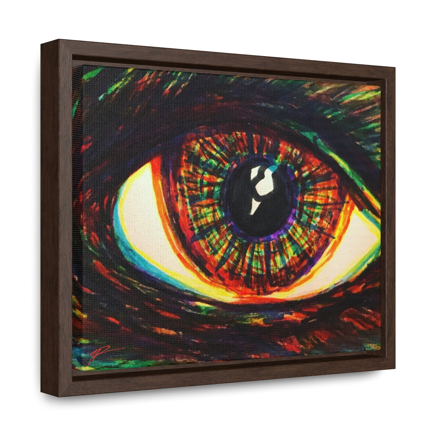 Eye. See. You. Horizontal Framed Premium Gallery Wrap Canvas