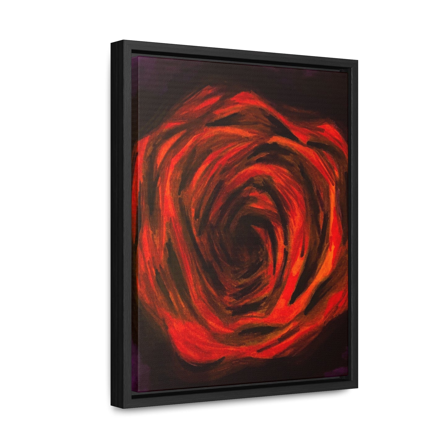 Rosey - Shadowbox Canvas Art Print