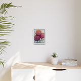 Carnation Flowers Framed Canvas