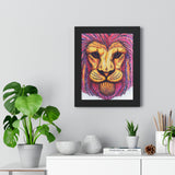 Framed Leo Poster