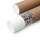 Red, White, and Balanced  - Matte Art Print
