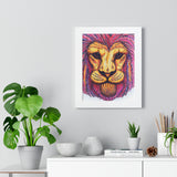 Framed Leo Poster