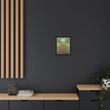 Beyond the Path Framed Matte Canvas