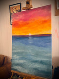 Choppy Waters 3 / Rise OR Set? Series / 30x40