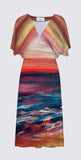 Choppy Waters Sarah V-neck Dress