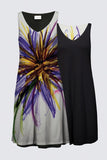 Purple Flower Kate Dress