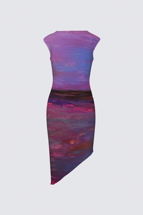 Purple Horizon FELICIA DRESS