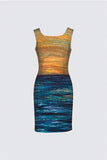 Peacock Horizon AMANDA DRESS II