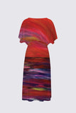 Neon Sky Sarah V-neck Dress