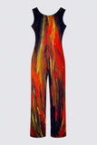 Flame On Chloe Sleeveless Jumpsuit
