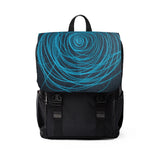 Spiraled Casual Shoulder Backpack
