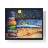 Stacked / PM Premium Framed Print