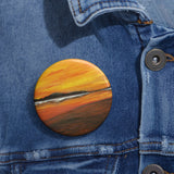Warm Moon Pin Buttons
