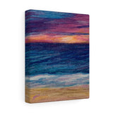 Beachy premium wraparound canvas print (Rise-or-Set? Series)