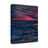 Black , Red, and Blue canvas print