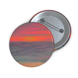 Neon Beach Pin Buttons