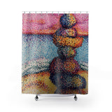 Stacked / AM Shower Curtains