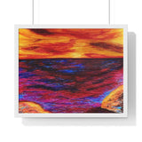 Fire & Ice Premium Framed Print