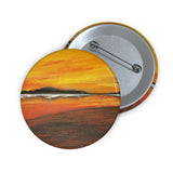 Warm Moon Pin Buttons