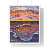 Red Sea Premium Framed Print (Light/White Version)