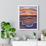 Red Sea Premium Framed Print (Light/White Version)