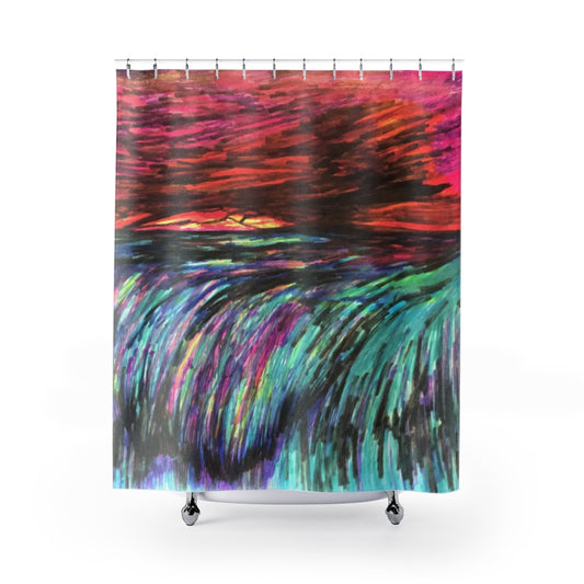 Overboard Shower Curtain