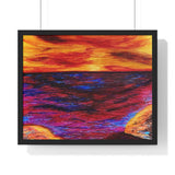 Fire & Ice Premium Framed Print