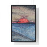Balance & Flow Premium Framed Print (Count the Dots Series)