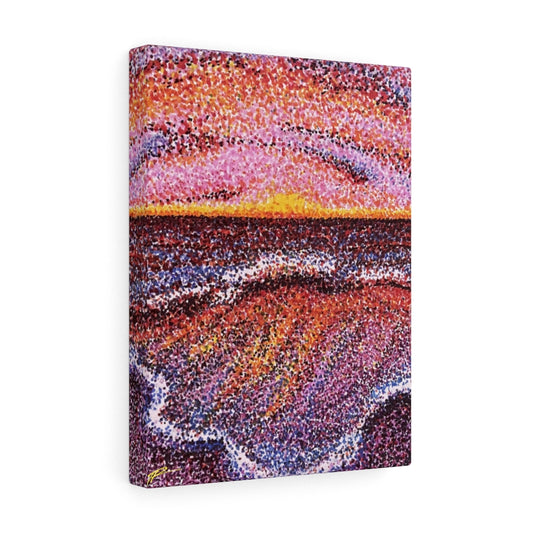 Red Sea / Warm Wraparound Gallery-Grade Canvas