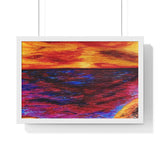 Fire & Ice Premium Framed Print