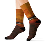 Warm Moon Sublimation Socks