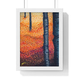 Free Fallen Premium Framed Print