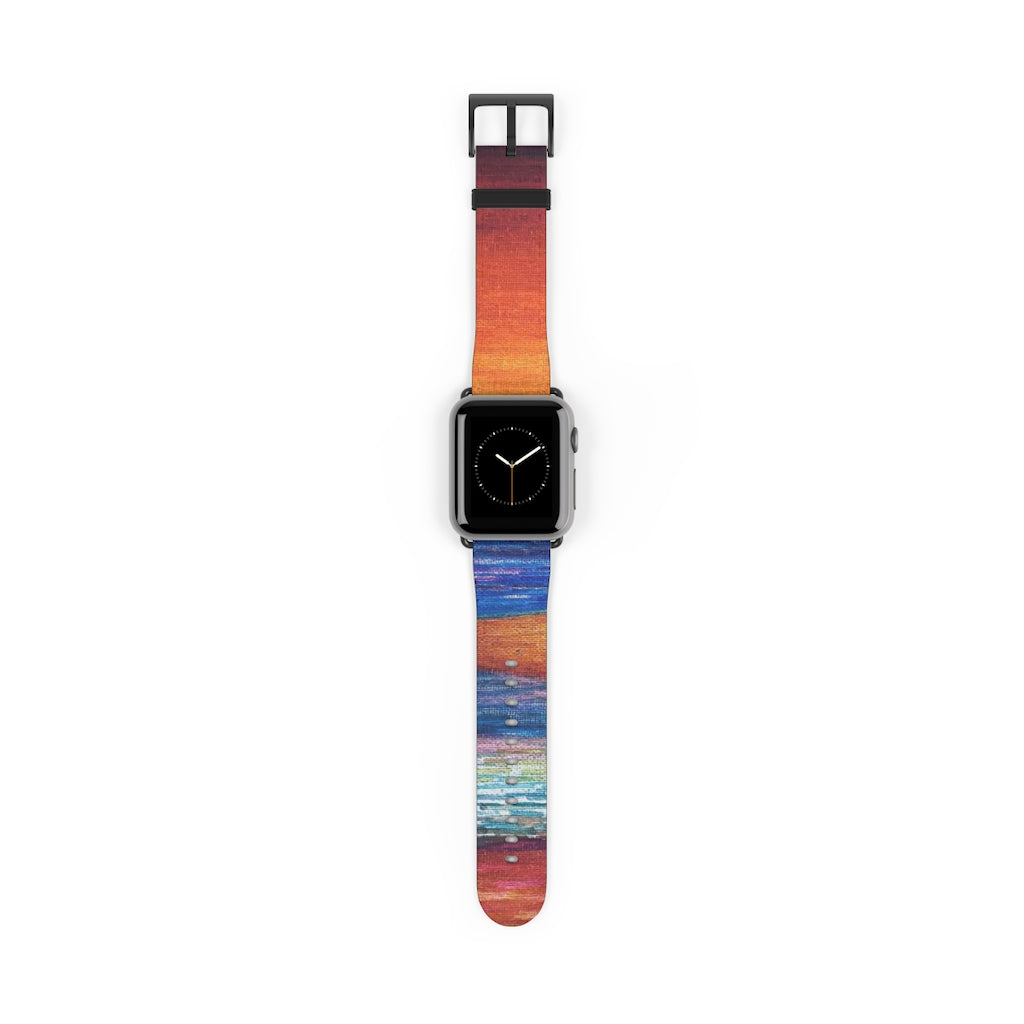 Woven Ink Beach Apple Watch Band