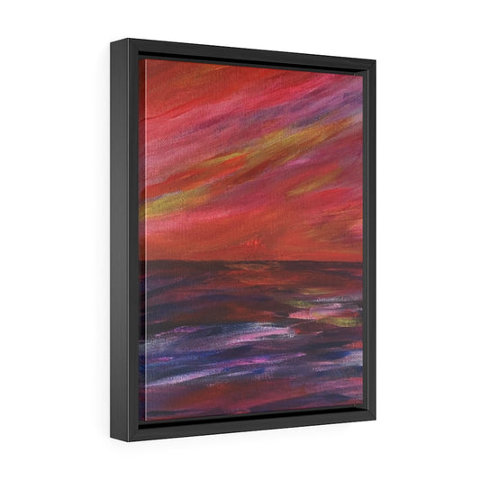 Pink Sky Gallery Canvas (Shadowbox)