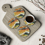 Yellow Flower Coasters