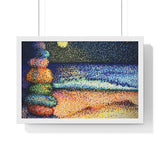 Stacked / PM Premium Framed Print