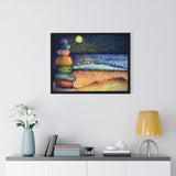 Stacked / PM Premium Framed Print