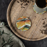Yellow Flower Coasters