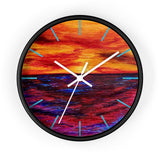Fire & Ice Wall Clock