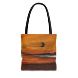 Warm Moon Tote Bag
