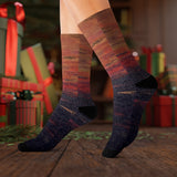 Deep. Night. Sublimation Socks